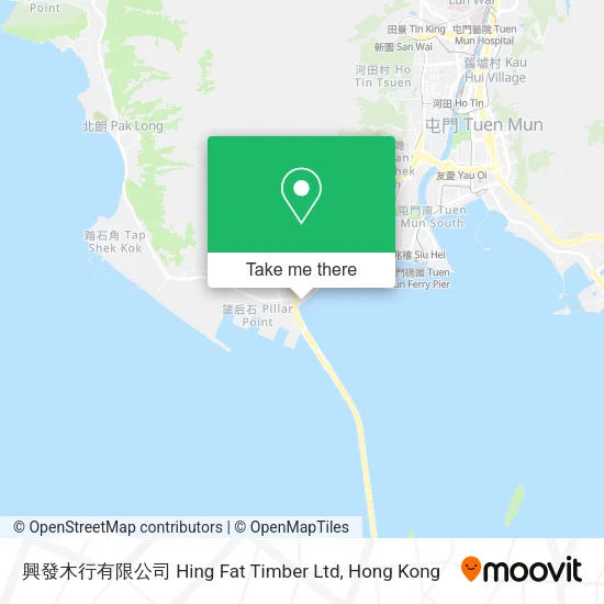 興發木行有限公司 Hing Fat Timber Ltd地圖