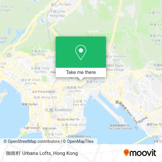 御崗軒 Urbana Lofts map