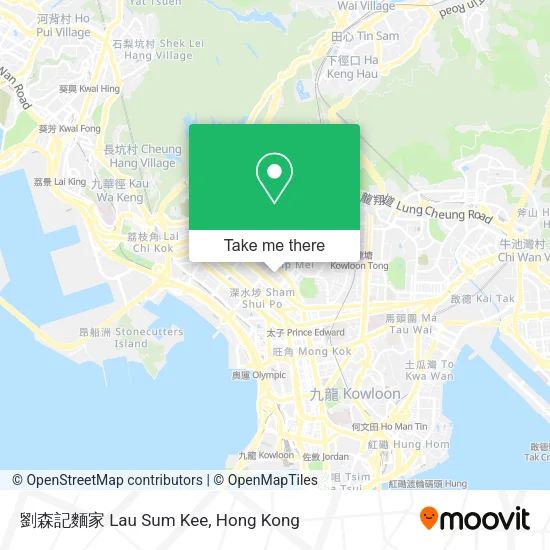 劉森記麵家 Lau Sum Kee map
