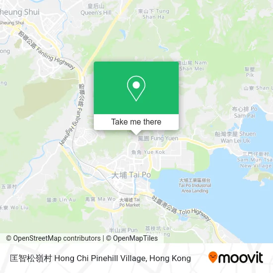 匡智松嶺村 Hong Chi Pinehill Village map