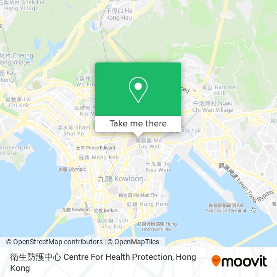 衛生防護中心 Centre For Health Protection地圖