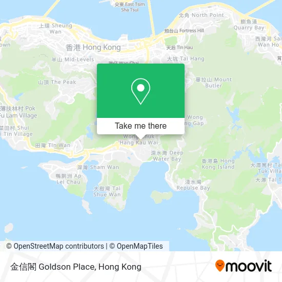 金信閣 Goldson Place map