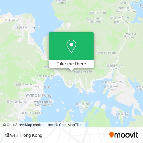 鐵矢山 map