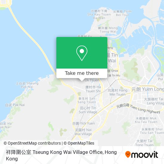 祥降圍公室 Tseung Kong Wai Village Office地圖