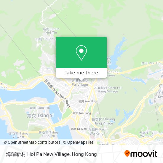 海壩新村 Hoi Pa New Village map
