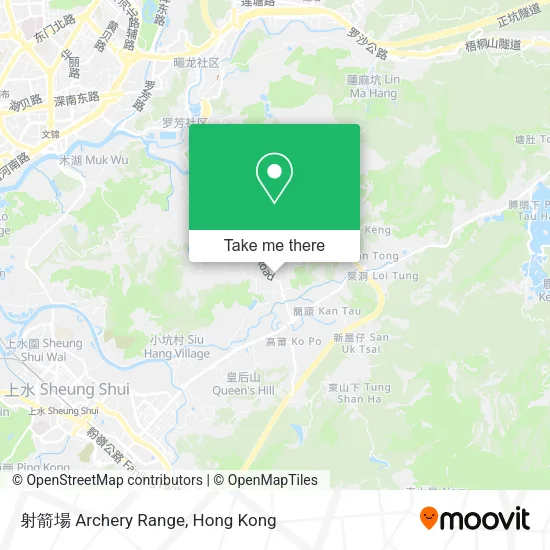射箭場 Archery Range map