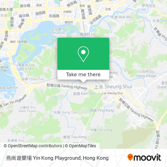 燕崗遊樂場 Yin Kong Playground地圖