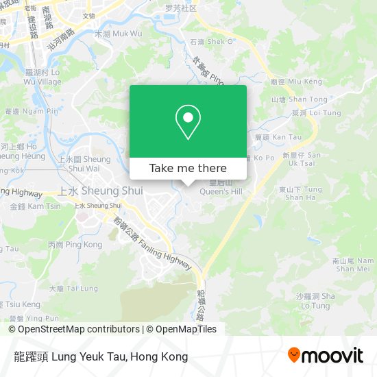 龍躍頭 Lung Yeuk Tau map