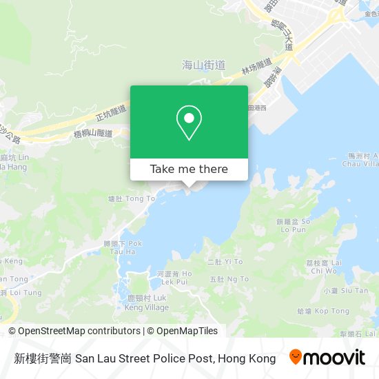 新樓街警崗 San Lau Street Police Post map
