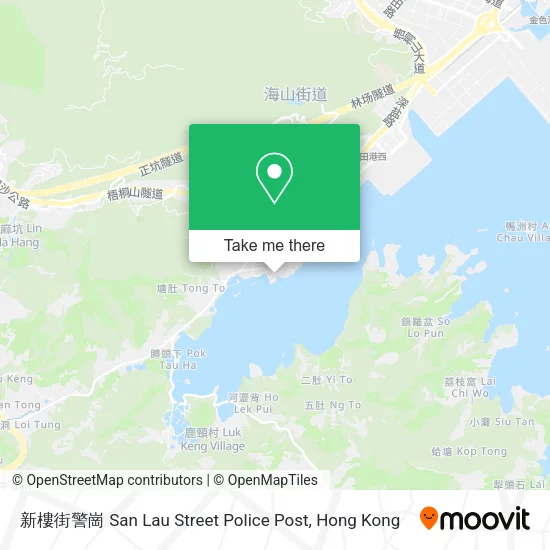 新樓街警崗 San Lau Street Police Post map