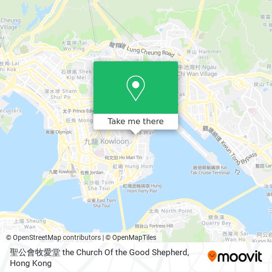 聖公會牧愛堂 the Church Of the Good Shepherd map