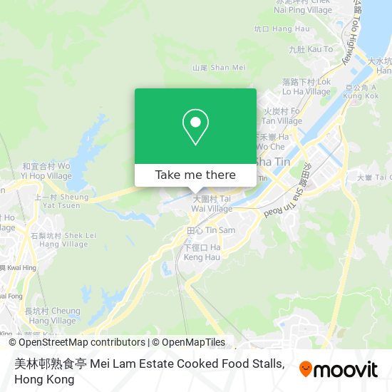 美林邨熟食亭 Mei Lam Estate Cooked Food Stalls地圖