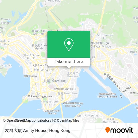 友群大廈 Amity House地圖