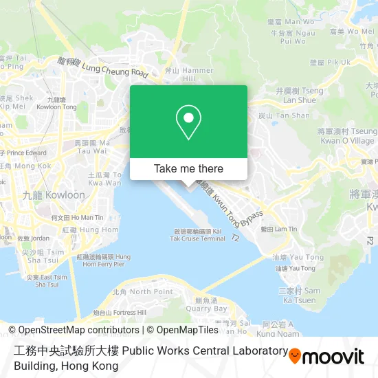 工務中央試驗所大樓 Public Works Central Laboratory Building地圖
