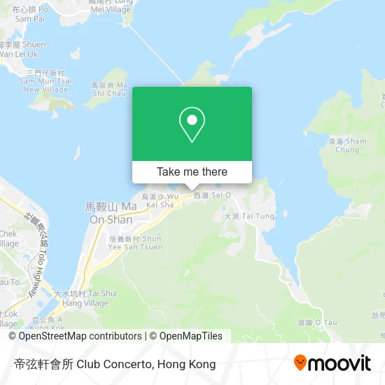 帝弦軒會所 Club Concerto map