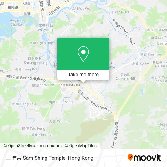 三聖宮 Sam Shing Temple map