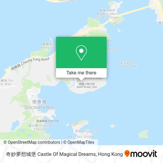 奇妙夢想城堡 Castle Of Magical Dreams map