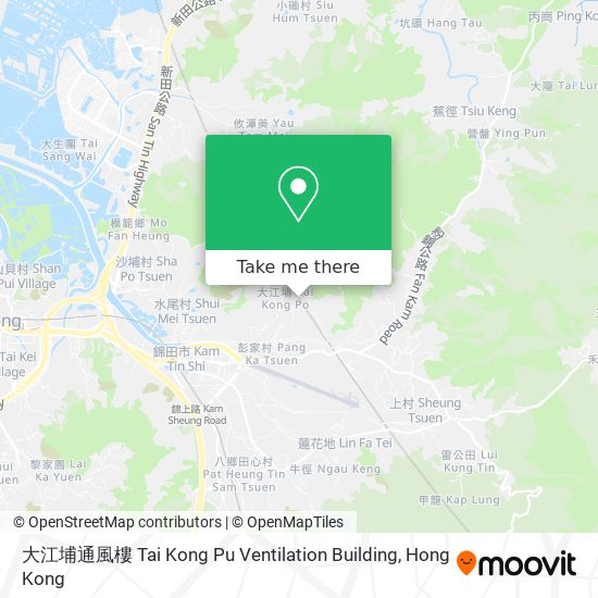 大江埔通風樓 Tai Kong Pu Ventilation Building地圖