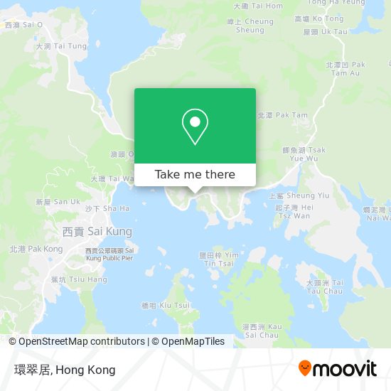 環翠居 map