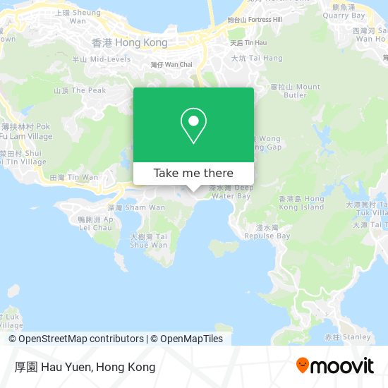 厚園 Hau Yuen map