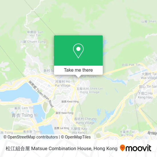 松江組合屋 Matsue Combination House map