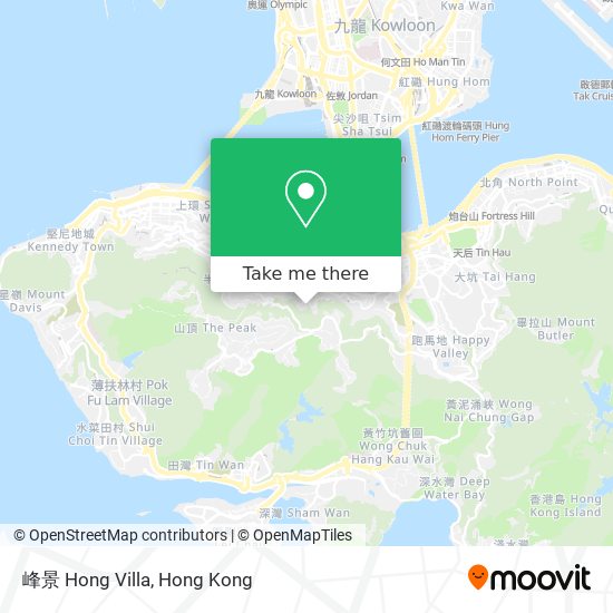 峰景 Hong Villa map