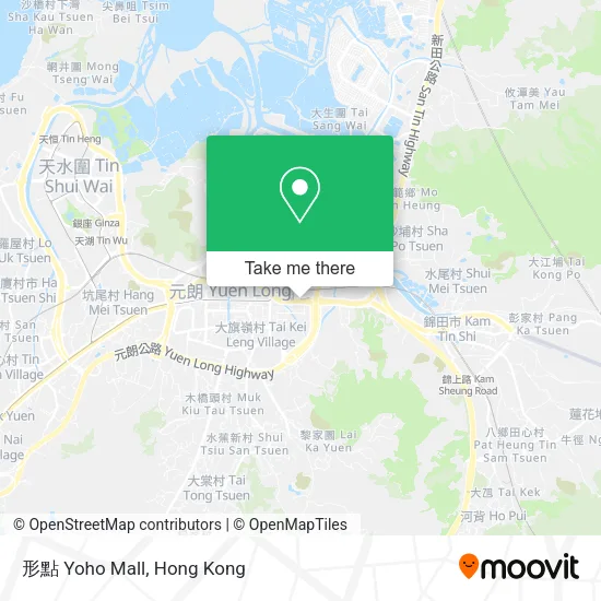形點 Yoho Mall地圖