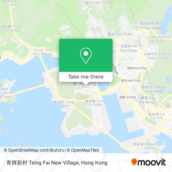 青輝新村 Tsing Fai New Village地圖