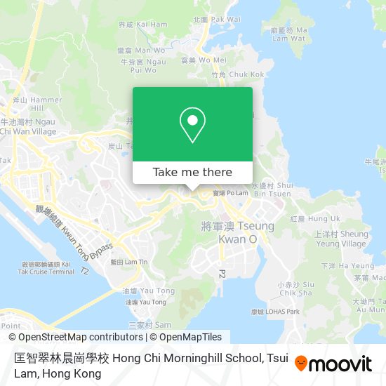 匡智翠林晨崗學校 Hong Chi Morninghill School, Tsui Lam map