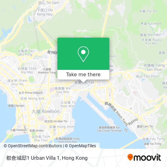 都會城邸1 Urban Villa 1地圖