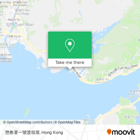 懲教署一號渡假屋 map