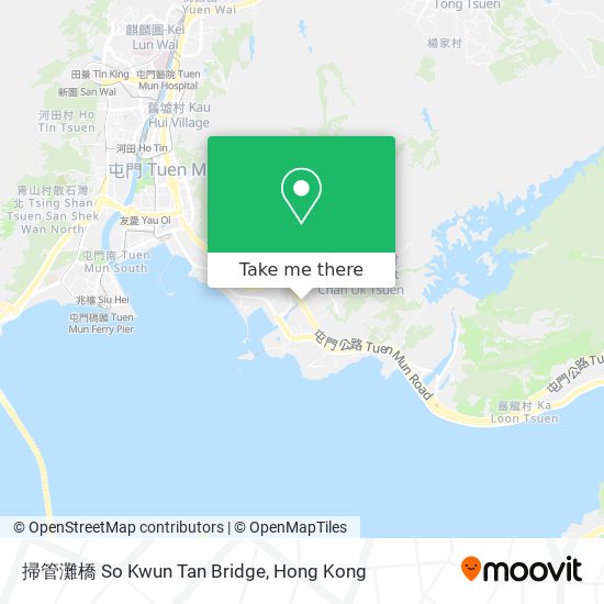 掃管灘橋 So Kwun Tan Bridge map