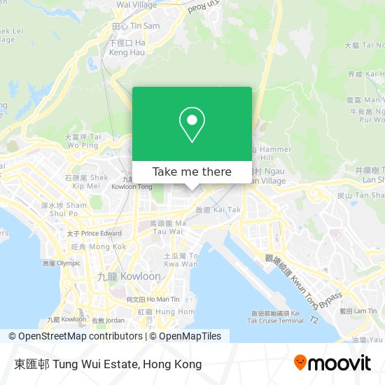 東匯邨 Tung Wui Estate map