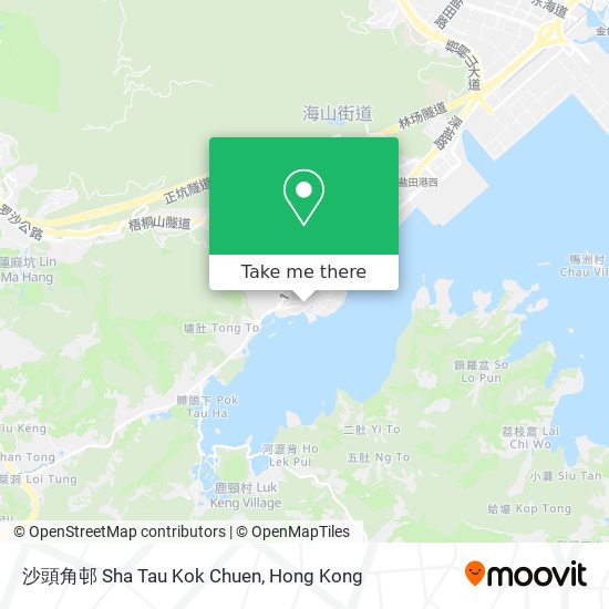 沙頭角邨 Sha Tau Kok Chuen map