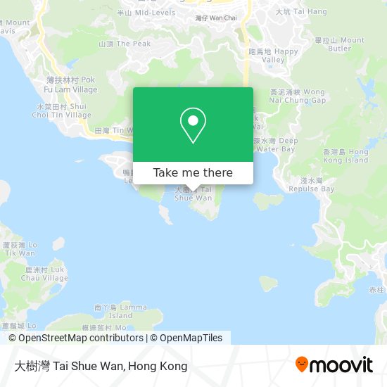 大樹灣 Tai Shue Wan map