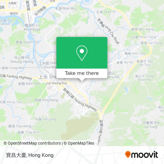 寶昌大廈 map