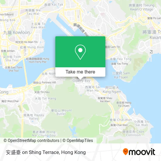 安盛臺 on Shing Terrace map