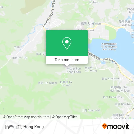 怡翠山莊地圖
