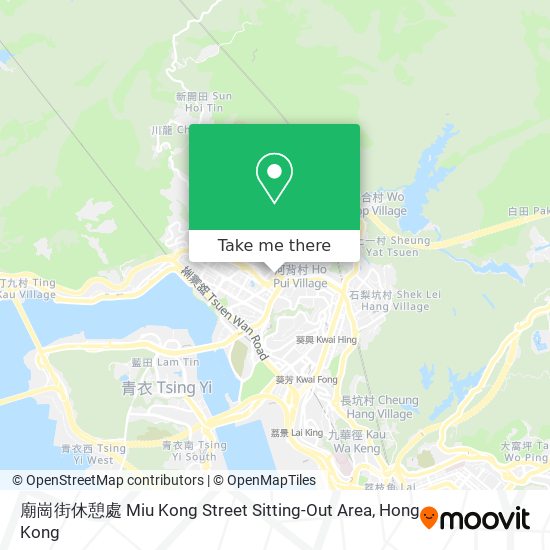 廟崗街休憩處 Miu Kong Street Sitting-Out Area map