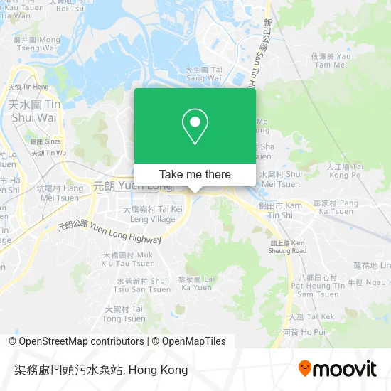 渠務處凹頭污水泵站 map