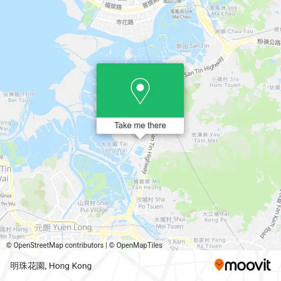 明珠花園地圖