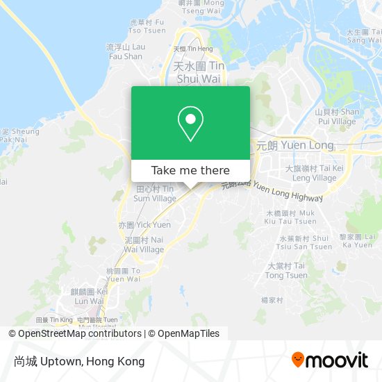 尚城 Uptown map