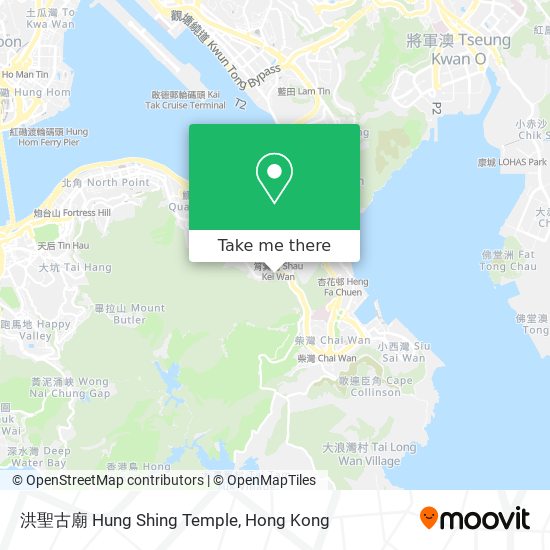 洪聖古廟 Hung Shing Temple地圖