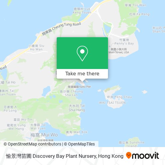 愉景灣苗圃 Discovery Bay Plant Nursery map