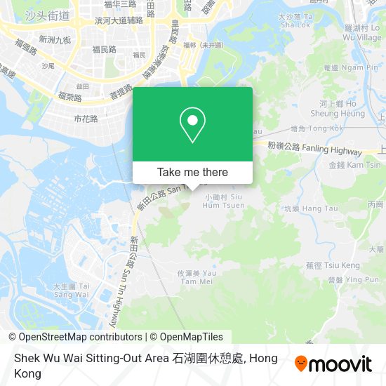 Shek Wu Wai Sitting-Out Area 石湖圍休憩處地圖