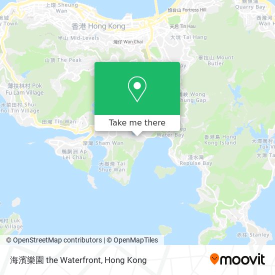 海濱樂園 the Waterfront map