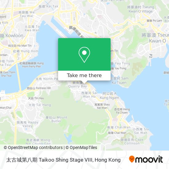 太古城第八期 Taikoo Shing Stage VIII map