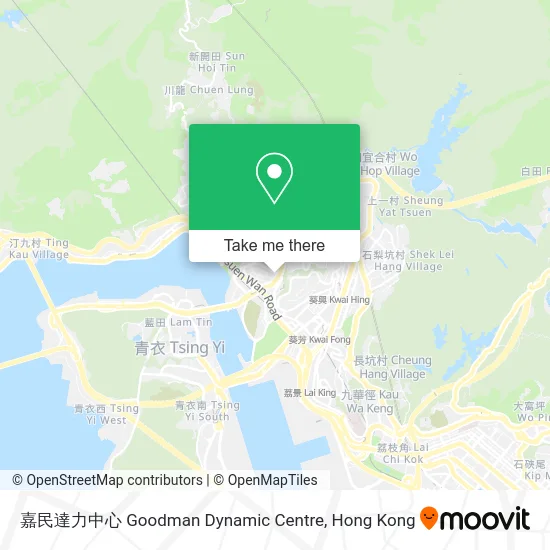 嘉民達力中心 Goodman Dynamic Centre map