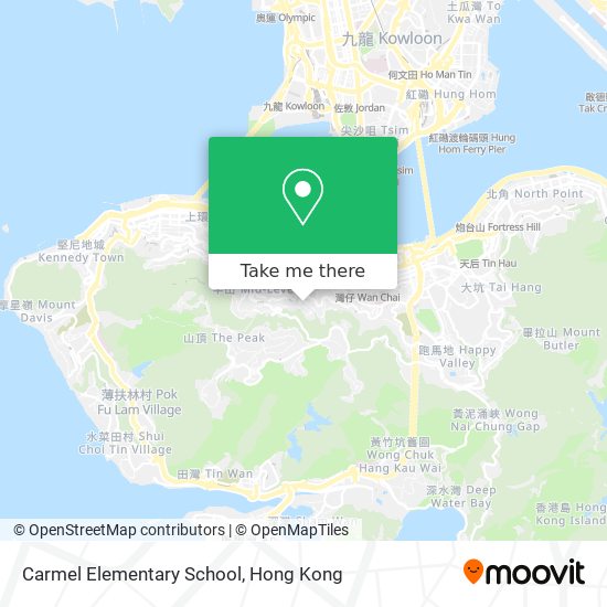 Carmel Elementary School map