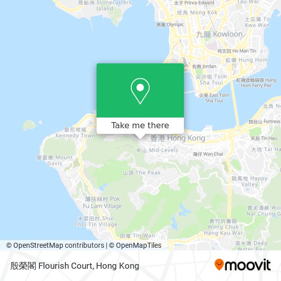 殷榮閣 Flourish Court map